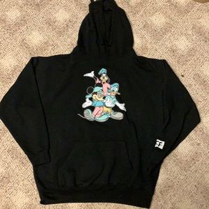 Neff X Disney black Mickey & co. Sweatshirt Large